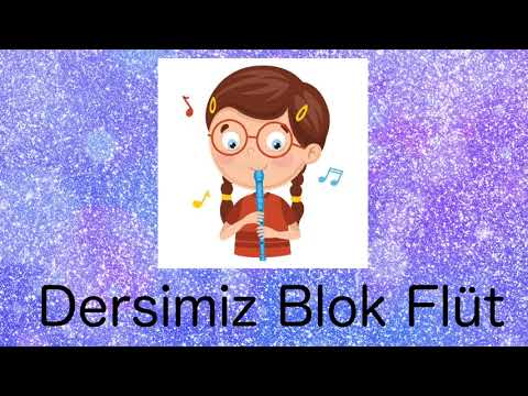 Süt İçtim - Blok Flüt Notaları ve Çalınışı