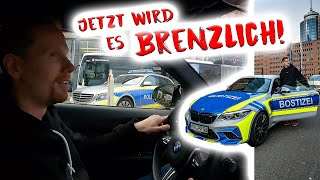 Mit dem FAKE Polizei M2 in die Straßensperre?!