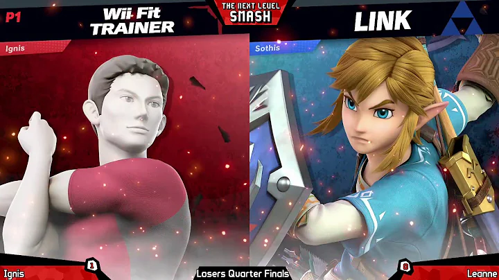 Ignis (Wii Fit Trainer) vs. Leanne (Link) Losers Q...