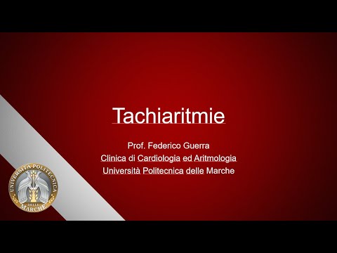 Tachiaritmie - VECCHIO VIDEO AA 2019/2020