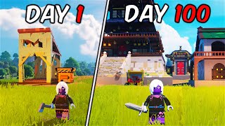 I Spent 100 Days in LEGO FORTNITE! Here