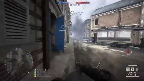 BF1 Battlefield 1 Conquest Amiens double tank destruction