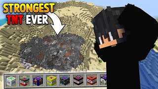 This is the STRONGEST TNT in Minecraft!