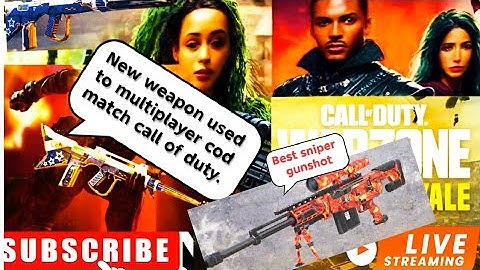 play call of duty warzone New weapon fire class multiplayer game nice sniper shoot live streaming