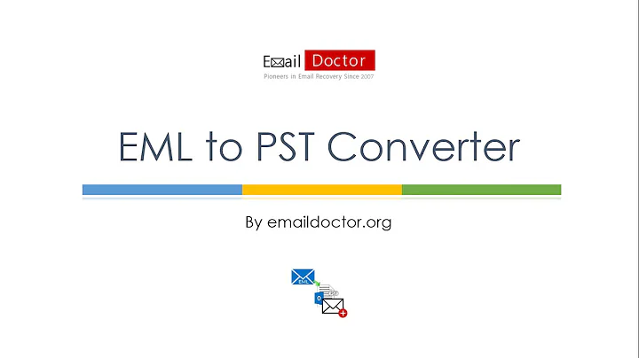 EML to PST Converter Tool for Windows