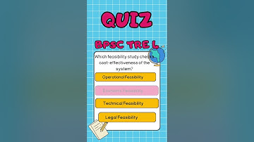 BPSC TRE 4 Computer Science MCQs | SAD Important Questions #shorts