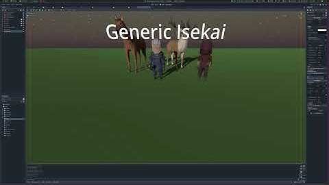Godot 4 - Main menu and Character Creator Scenes