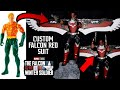 CUSTOM Falcon Traje Rojo | Falcon And The Winter Soldier | Titan Hero | Alas de Falcon | Street Play