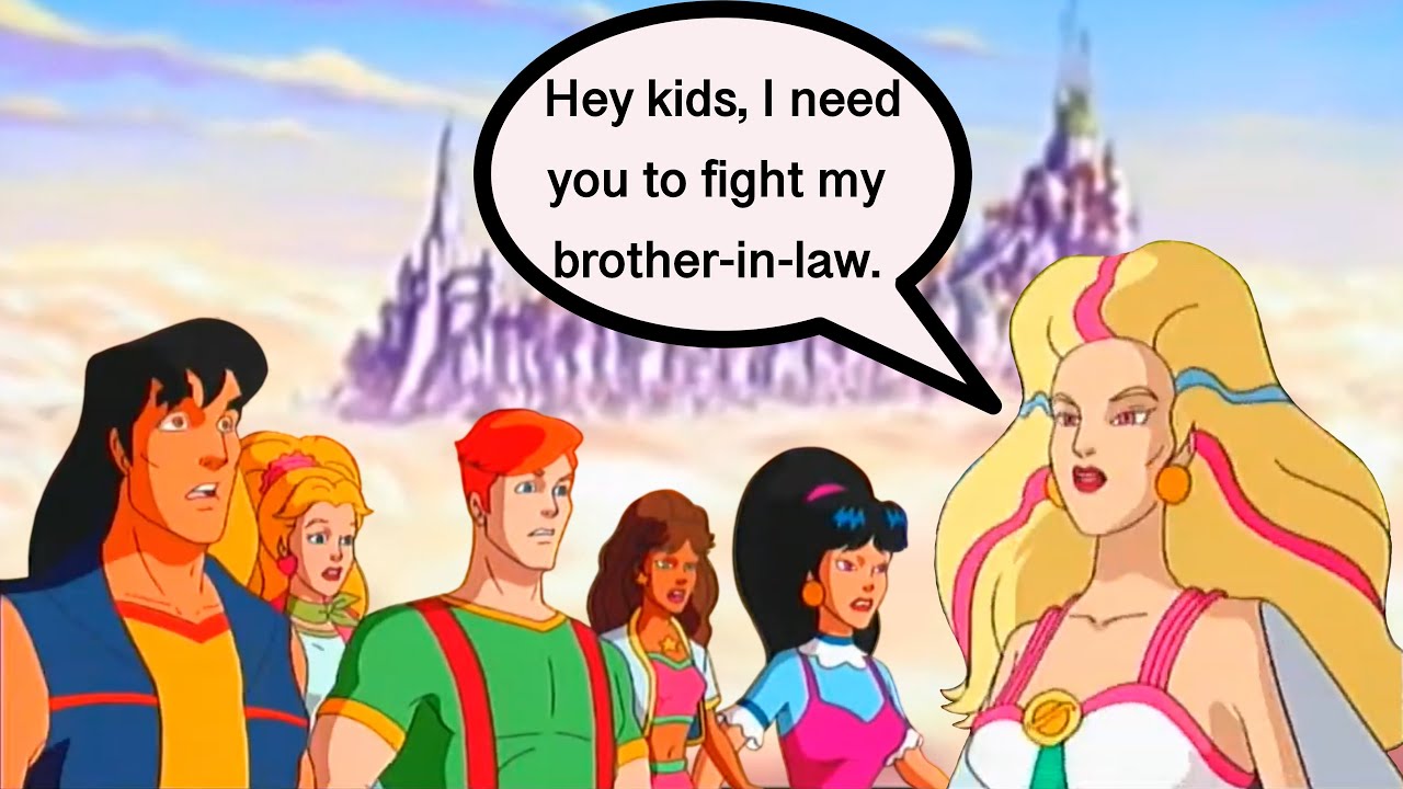 90's flavored magical girls - Sky Dancers