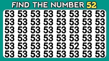 Test your visual Skills | Can You find the odd numbers and letters |Find odd one