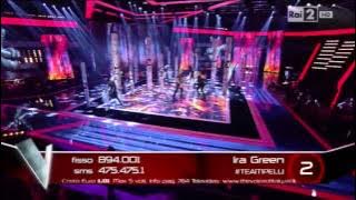 Ira Green - Smoke on the water (Deep purple cover) live @ The Voice of Italy - RAI2 (live show)