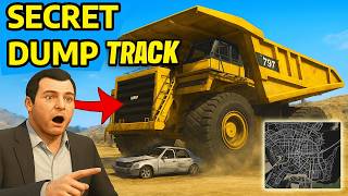 GTA 5 – Secret Caterpillar 797 Dump Truck Location! 🚛🔥| GTA Gameplay Fun With Dump Truck