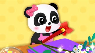 Baby Panda's Art Classroom & Home Stories - BabyBus Game screenshot 5