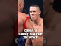 John Cena's first matches EVERY YEAR IN WWE #wwe #wrestling #shorts