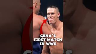 John Cena's first matches EVERY YEAR IN WWE #wwe #wrestling #shorts