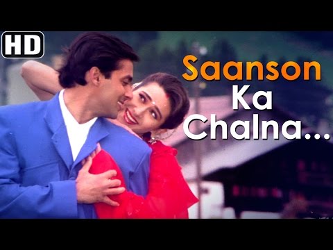 saanson-ka-chalna-dil-ka-machalna-|-jeet-songs-|-salman-khan-|-karisma-kapoor
