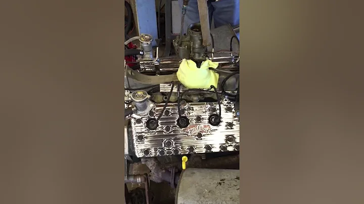 8BA Ford Flathead with 4" Mercury crank.