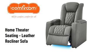 My comfiroom Home Theater Recliner Setup Review | Comfort, Features & Installation