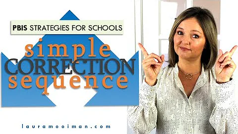 Simple Correction Sequence || PBIS Strategy for Schools