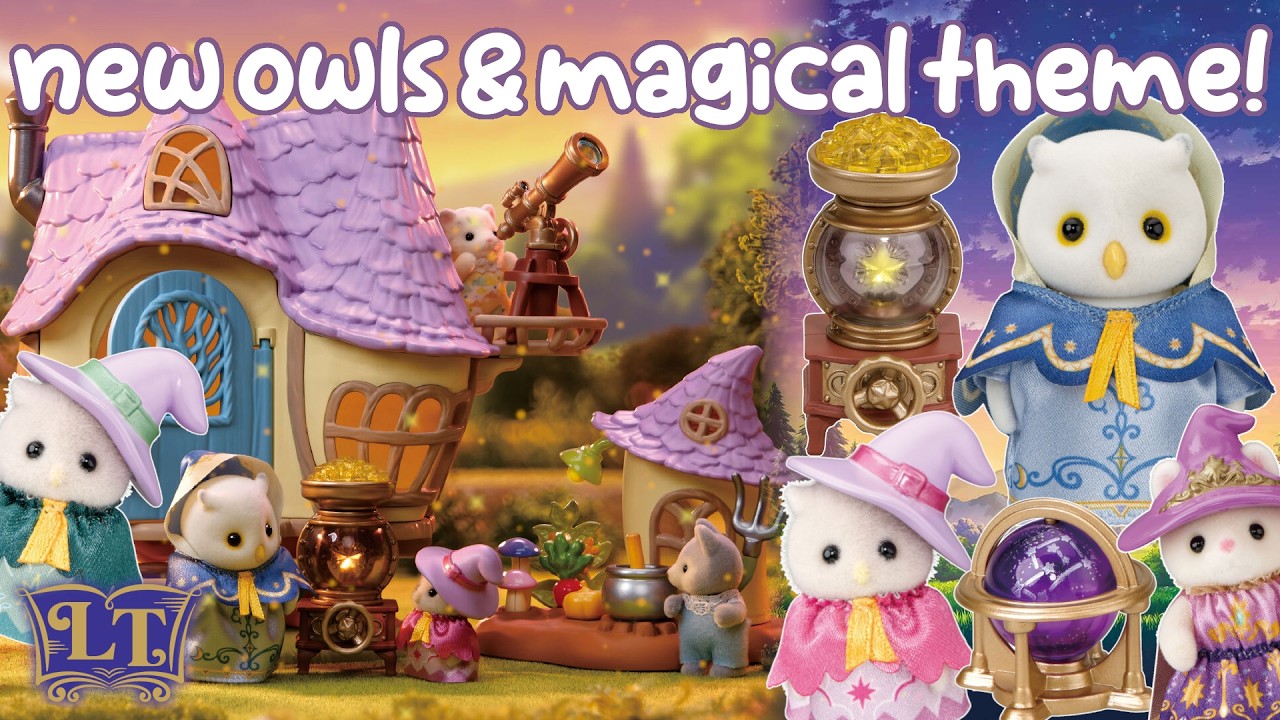 NEW! Sylvanian Families Owls and magical 'Little Tales' series