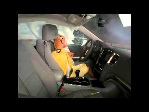 Crash Test 2011 - Dodge Durango (Side Impact) IIHS - YouTube