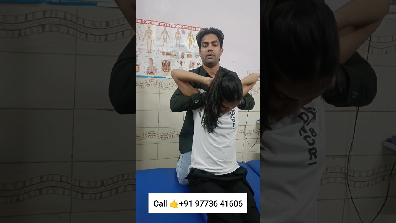 L4L5 L5S1 Disc bulge neckpain chiropractic Adjustment in Delhi New Seemapuri DLF YouTube