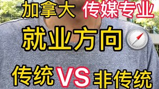 你关心的加拿大留学传媒专业就业方向🧭