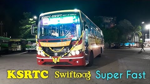 Branded New Super Fast of KSRTC Swift. KS 167. Fully Prakash built Ashok Leyland Bus