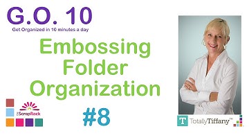 GO-10 #8 Embossing Folder Organization