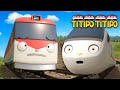 Titipo English Episodes | What happened to Xingxing? | Oh! There's an accident! | S2 S1 compilation