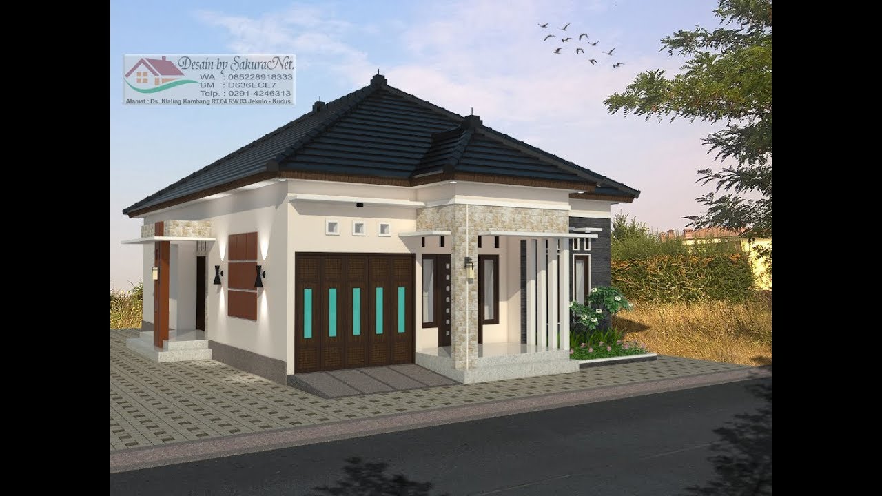 Modern House 9x13 3 K Tidur Desain Rumah Minimalis Lantai 1 Youtube