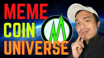 MEME COIN UNIVERSE COULD MAKE YOU MILLIONS?!! $MCU