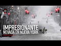 Histórica nevada en Nueva York: sería la octava más fuerte en la historia de la ciudad