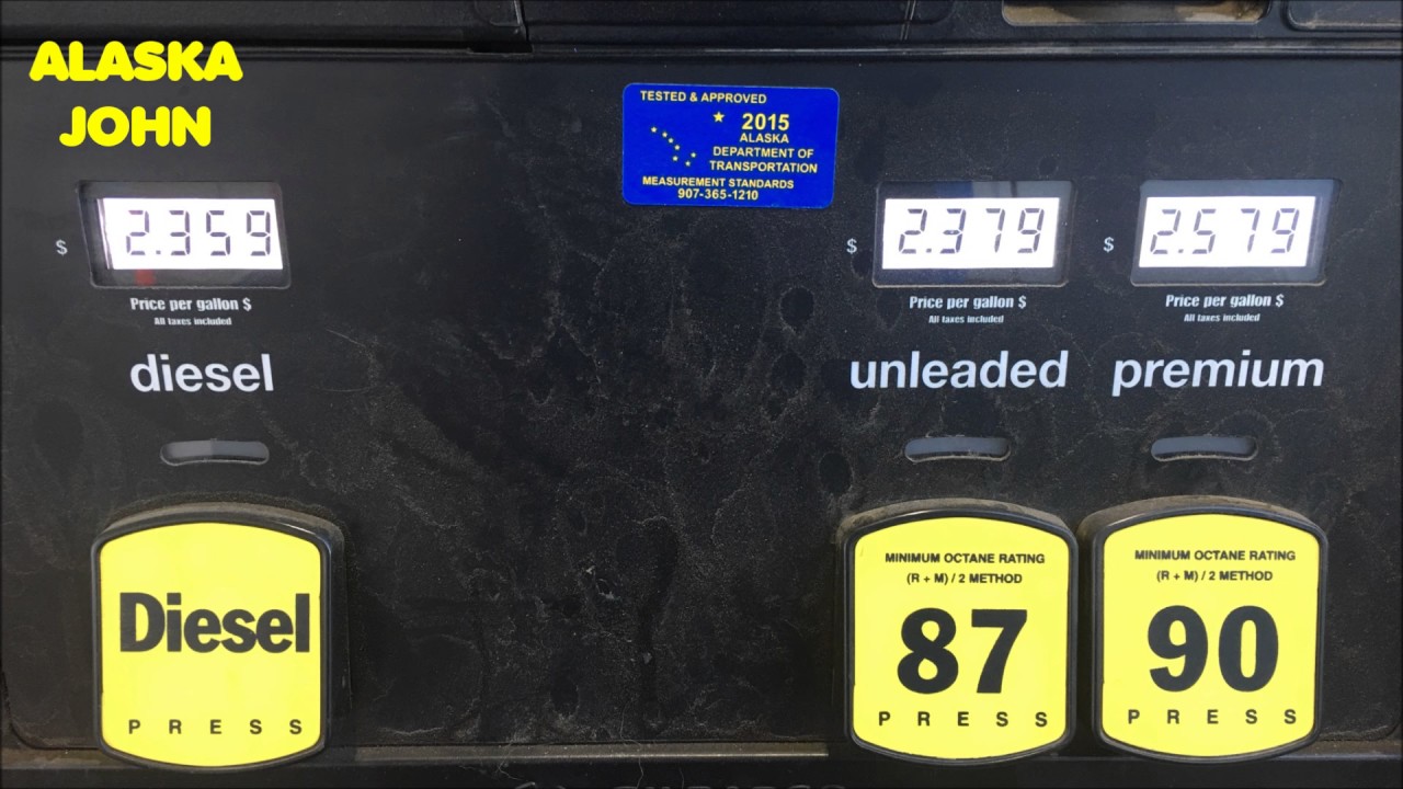 ALASKA GAS PRICES Anchorage November 19th 2016 YouTube