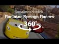 4K 360 Virtual Reality Roller Coaster: Radiator Springs Racers - VR 360 Video (POV)