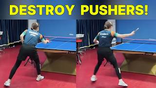 Không Bao Giờ Bị Kẹt Trong Push Rally! 5 Bí Quyết Tấn Công MỌI Quả Pushed Ball screenshot 1