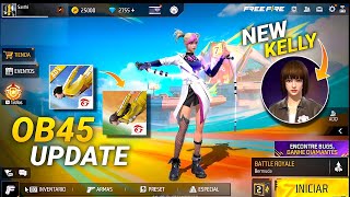 FREE FIRE OB 45 UPDATE l FREE FIRE NEW EVENT l FF NEW EVENT l OB45 ADVANCE SERVER