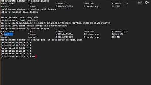 Add and remove Docker image
