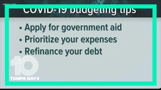 Tips to help ease concerns about budgeting during coronavirus