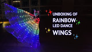 Lightsfever LED wings unboxing