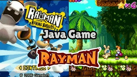 Java Game Rayman Raving Rabbids Gameplay