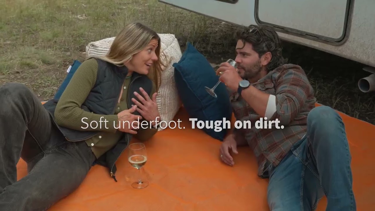 Built for Boots, Paws & Every Trail | The CGear Sand-Free Mat