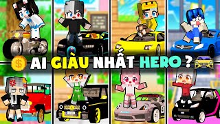 Ai là người GIÀU NHẤT làng Hero Team Minecraft ?