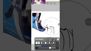 Fanart For Lunanlunan moon  art drawing ibispaintx