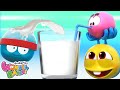 Baby Didi Pours Milk | Funny WonderBalls Cartoon for Kids | WonderBalls Playground