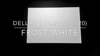 XPS 15 9500 (2020) FROST WHITE UNBOXING