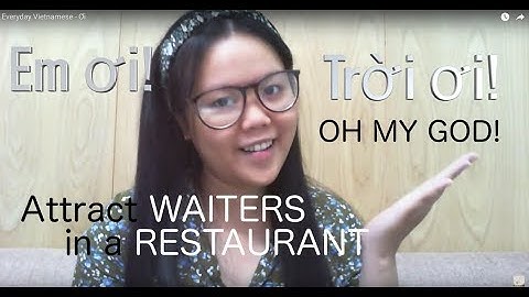 Everyday Vietnamese - Ơi