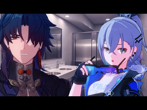 Blade wants to poop in peace (Honkai: Star Rail)