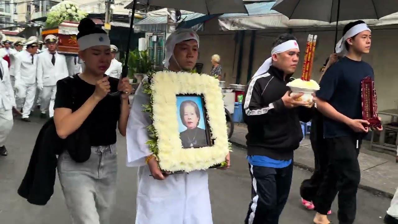 Lễ di quan và hỏa táng Cụ Bà NGUYỄN THỊ ĐÂU - Pháp danh: Diệu Hà. Hưởng thượng thọ: 98 tuổi.