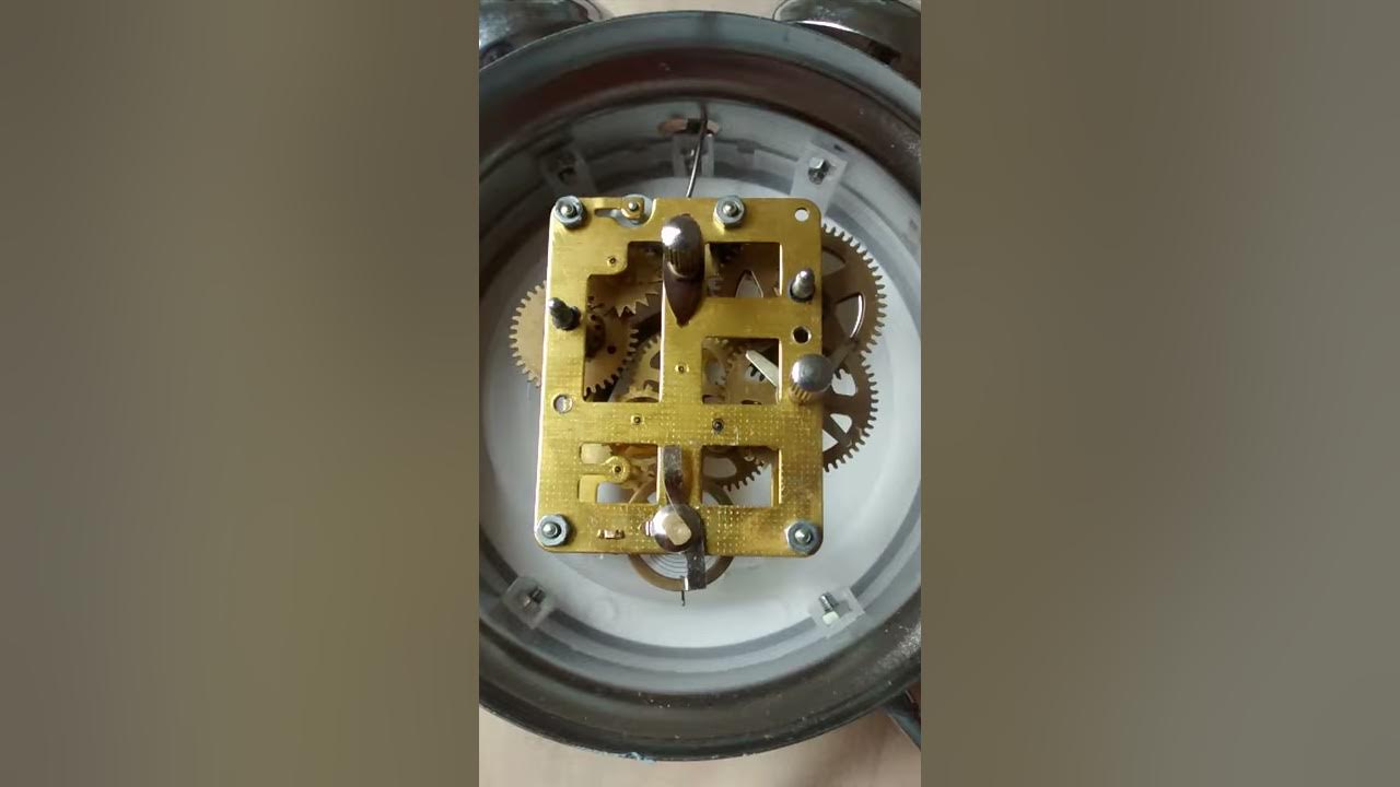 Automatic alarm clock mechanism YouTube
